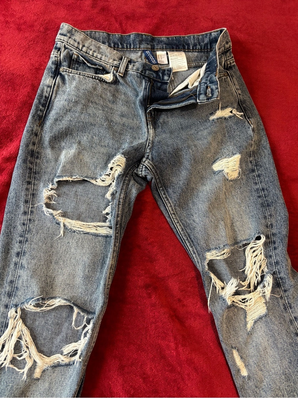 Straight Ripped Jeans - Picture 9 of 17